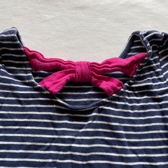 Crazy 8 Navy Blue Striped Shirt size 5/6 - Picture 6 of 6